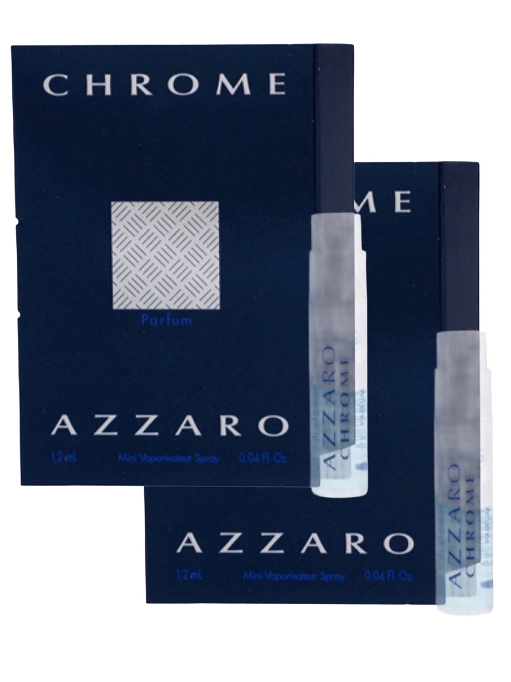 $8❤️‍🔥 Azzaro Chrome EDP 2PK NEW Tester
